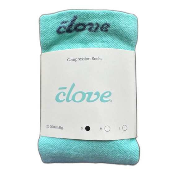 NWT Clove Compression Socks, Small (W5-8.5), Ocean Fade| Nurse Medical Travel - Picture 3 of 4